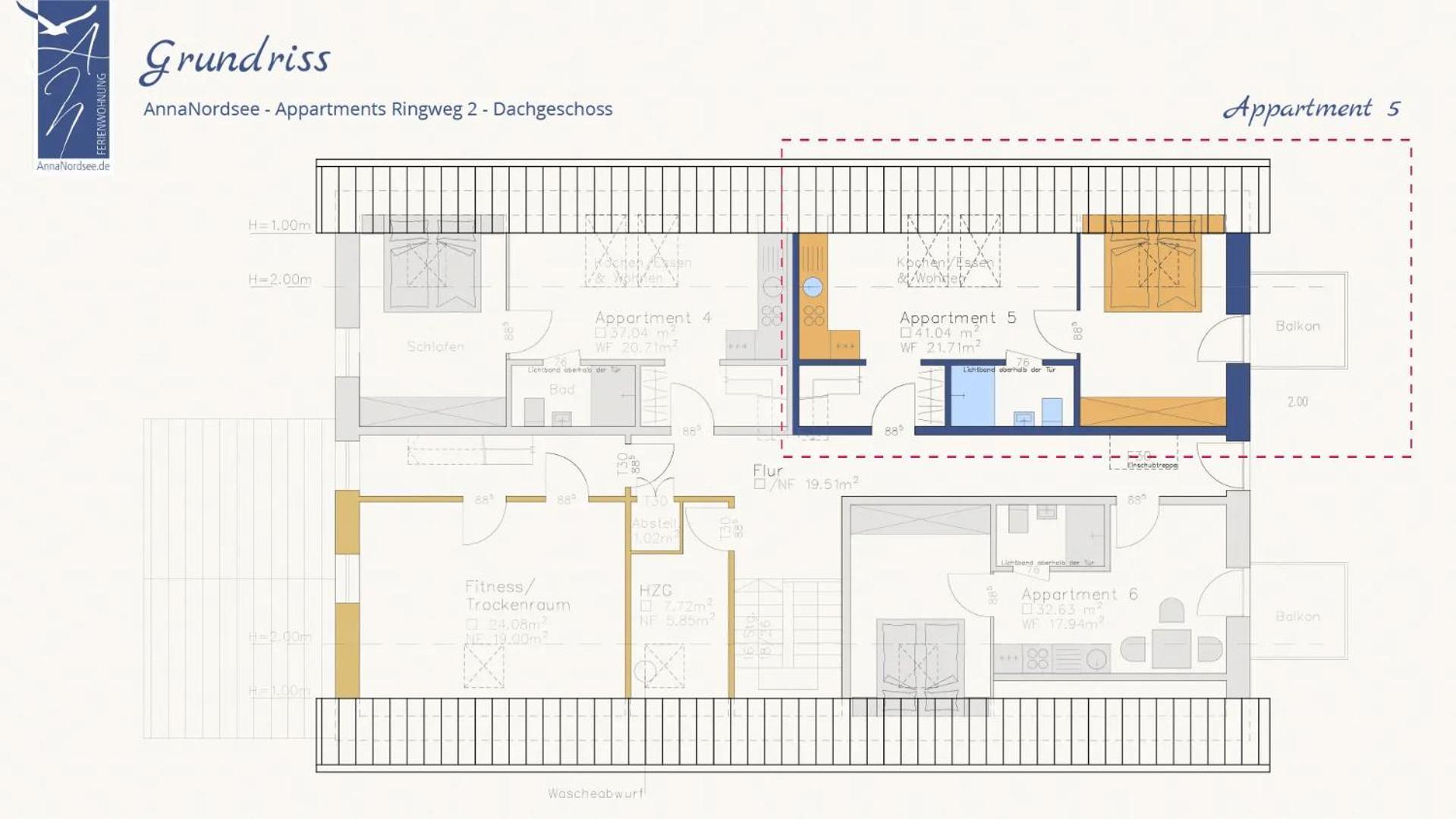 Annanordsee - Appartements Butjadingen Værelse billede